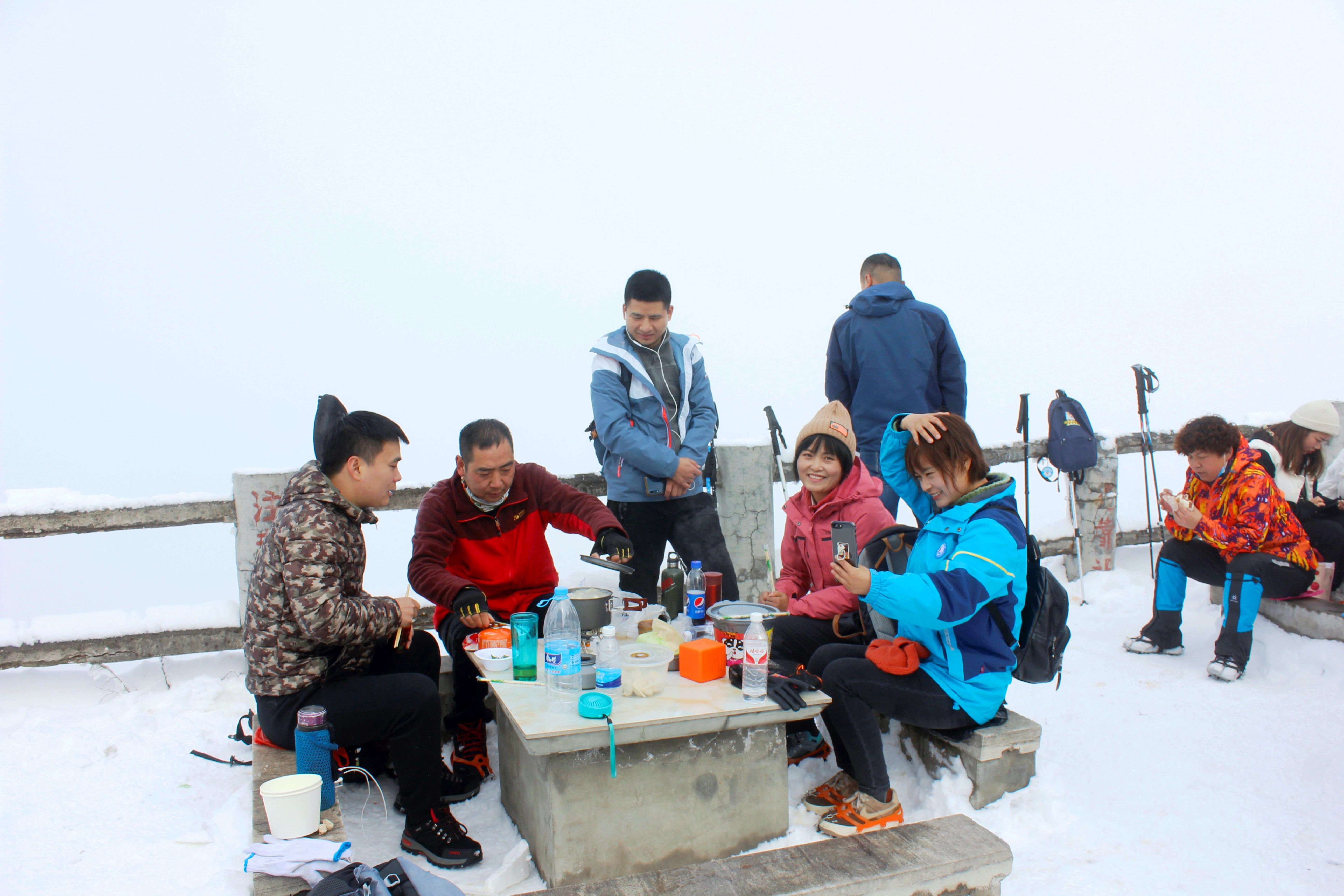 征集|【年末福利征集】雪后南五台幸遇云海