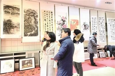 萧山日报:职工书画作品展