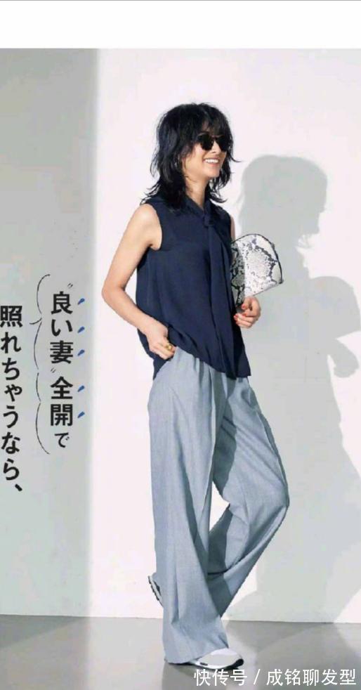 舒适|紧身裤已经“失宠”！要显腿瘦就穿阔腿裤，舒适遮肉又显身材