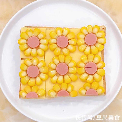 吐司|小清新向日葵吐司，开启美好的一天