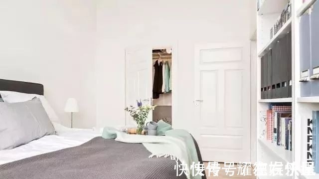 玄关|晒我62平小户型,全屋太漂亮,尤其是卧室,还有独立衣帽间!