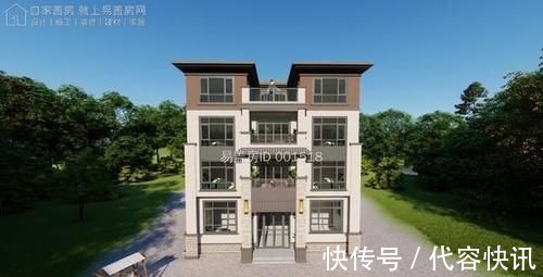 新中式|11.3×11.7米新中式四层别墅,4个客厅这样的户型喜欢吗