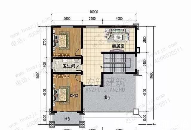 面砖|两款10X11三层农村别墅,造价30万左右,越看越喜欢的户型