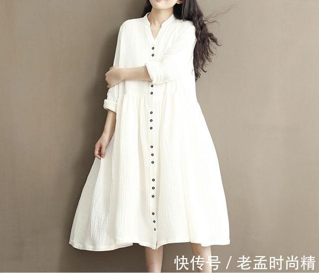 小清新 小清新连衣裙穿出清雅气质,就爱这纯净般的美感