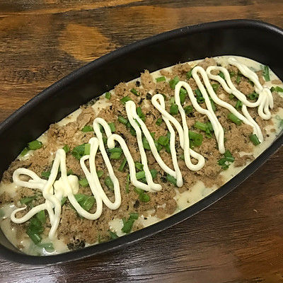 香葱肉松磅蛋糕