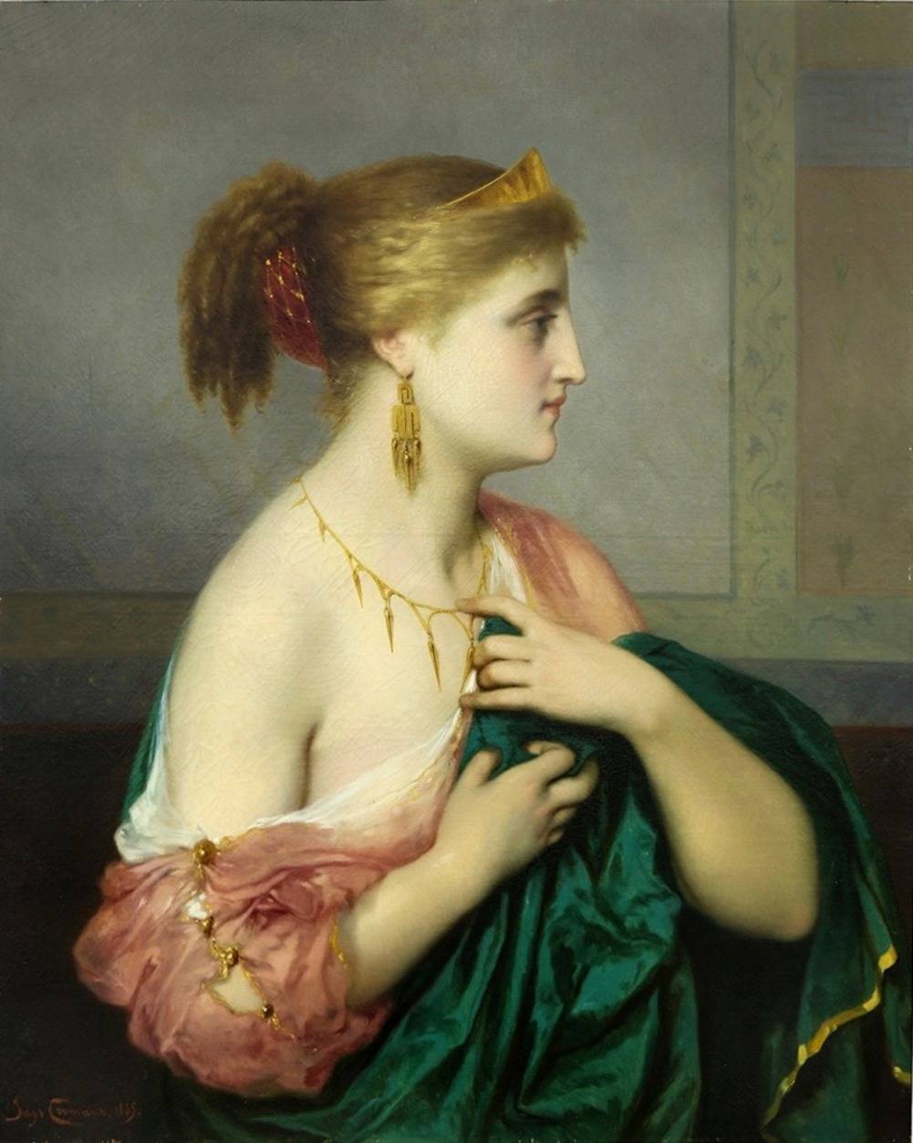 画家&比利时画家?约瑟夫·库曼斯笔下的美女,太迷人!