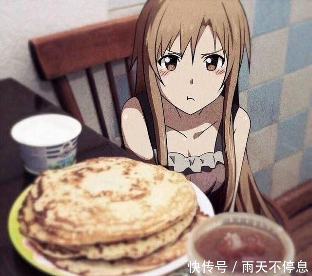 二次元|二次元纸片人陪你吃饭是一种什么样的体验这可太下饭了!