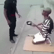 |搞笑GIF:连甩鱼竿都不会,我来教你!