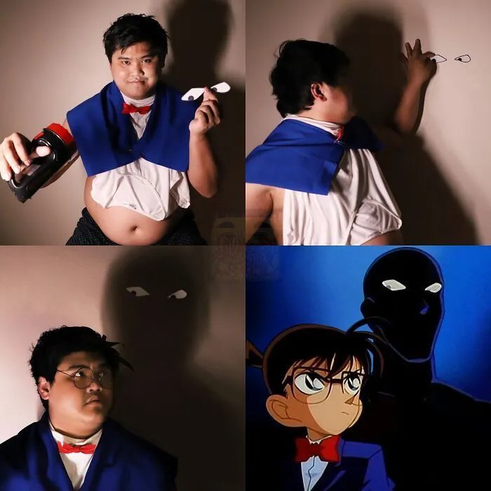 cosl泰国沙雕小哥的低成本Cosplay,脑洞极其逆天,画风无比辣眼睛…