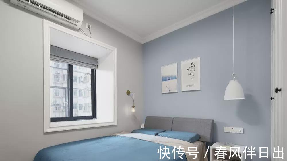 舒柔|91㎡舒适北欧3室，灰、白与木配色带着一份沁透心脾的舒柔和爽朗