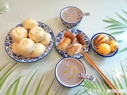 早餐|我家的一周早餐这样吃,每天晚饭后,不到15分钟就上桌,豆浆也已经打好