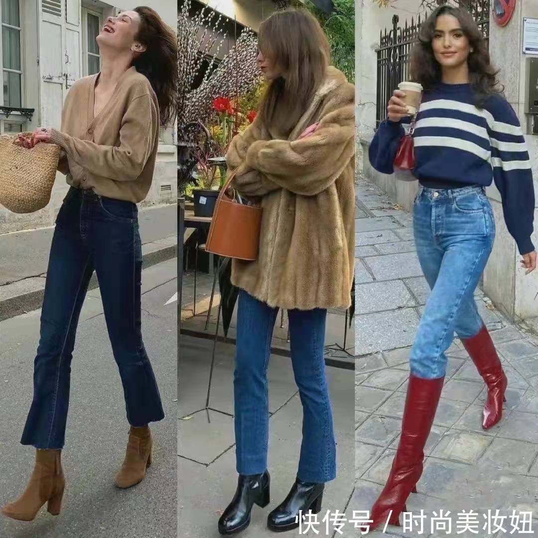 大衣 “牛仔裤”才是万能搭配神器,怎么搭都洋气减龄,经典不过时