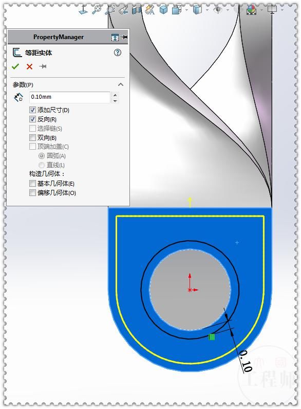  SolidWorks|在SolidWorks里用两种方法画这个扭转法兰