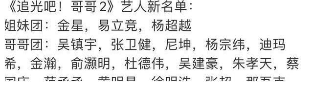 哥哥|《哥哥2》阵容曝光，张卫健蔡国庆领衔，第二季也走国际路线了