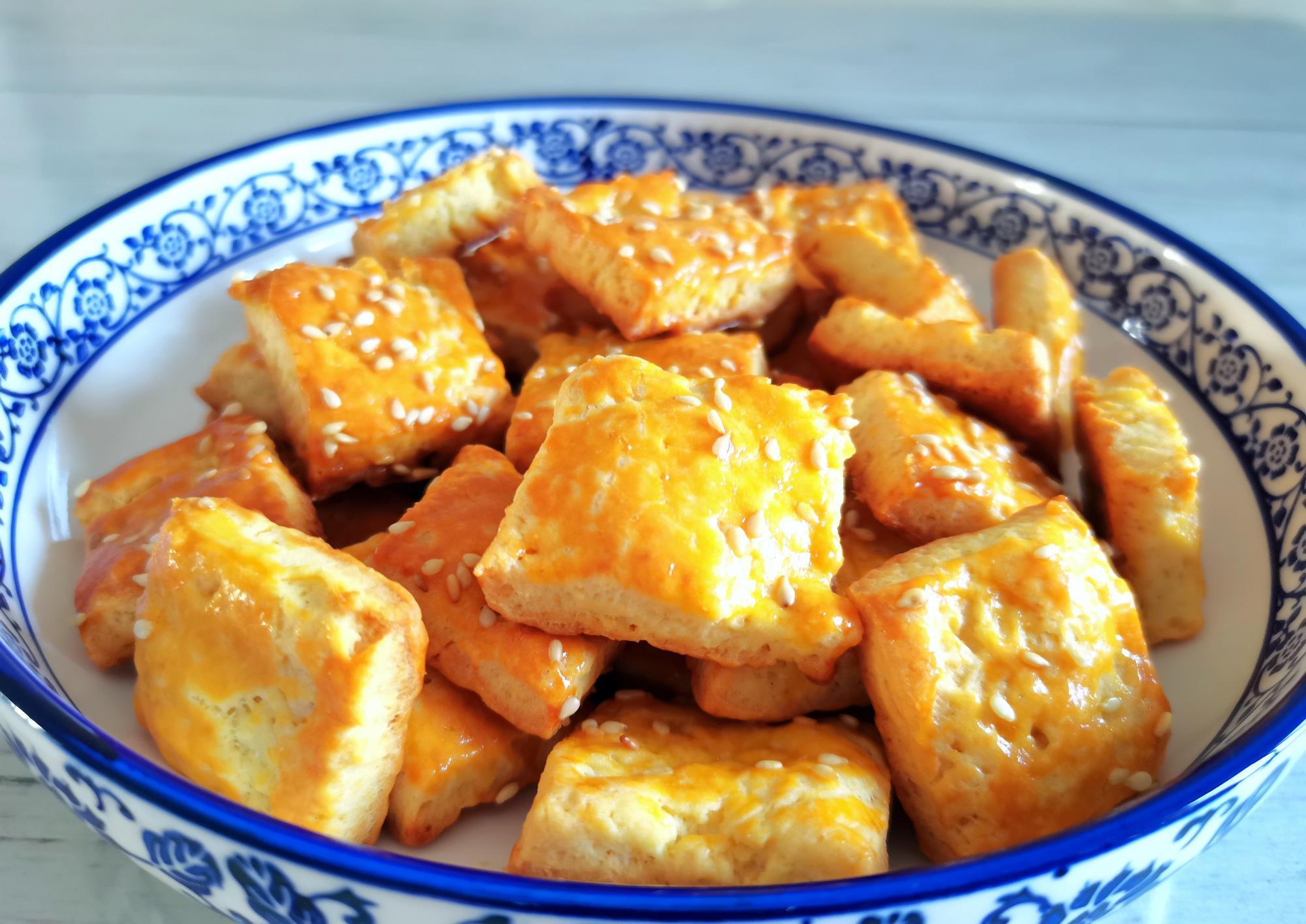 黄油|不用黄油不用打发,家家都能做的香酥饼干,咬一口酥香酥香的