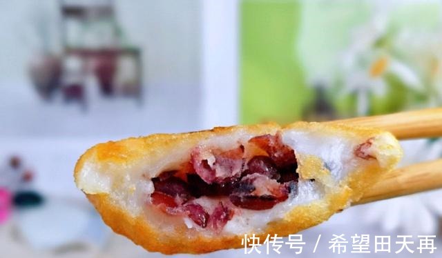 自己在家也能做油炸糕,干净卫生无添加,大人孩子都爱吃!