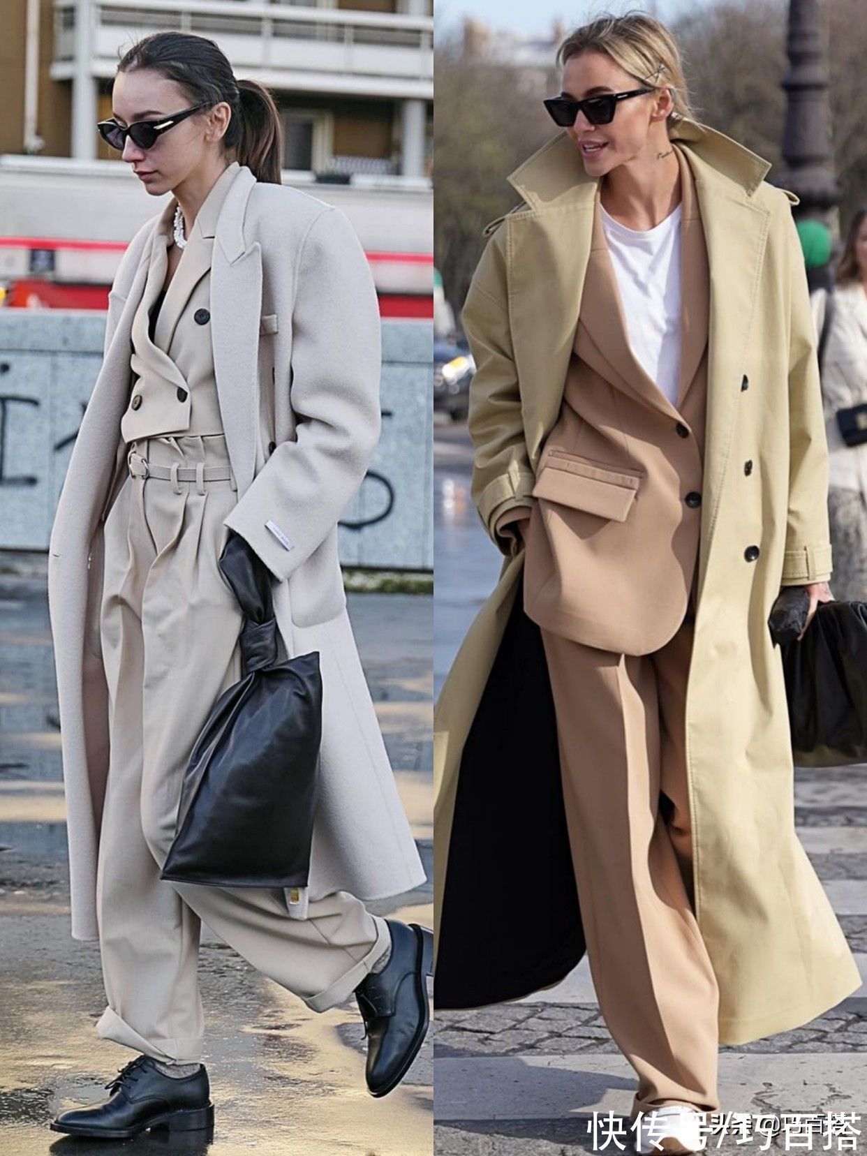 针织衫 光会选大衣是不够的,穿好内搭也很重要,经常穿这3种时髦又气质