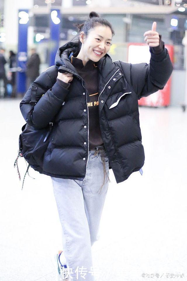 羽绒服|羽绒服又厚又土学刘雯这样穿,让你这个冬天时髦到底