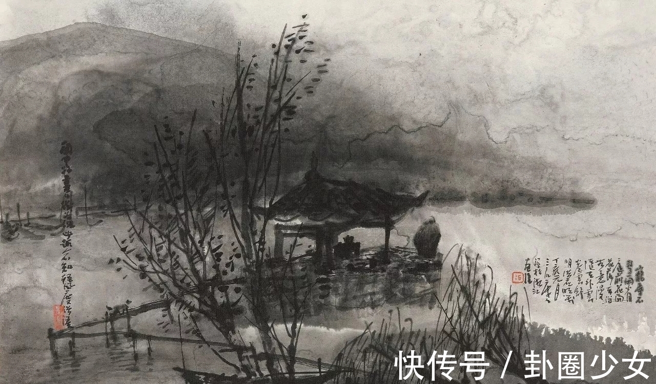 大水|曾宓，不画大山大水的山水画家