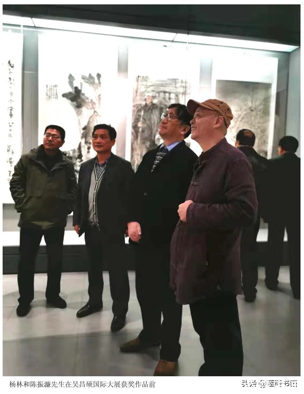 墨拓博古@著名画家杨林与墨拓博古山水画的情缘：意与古会