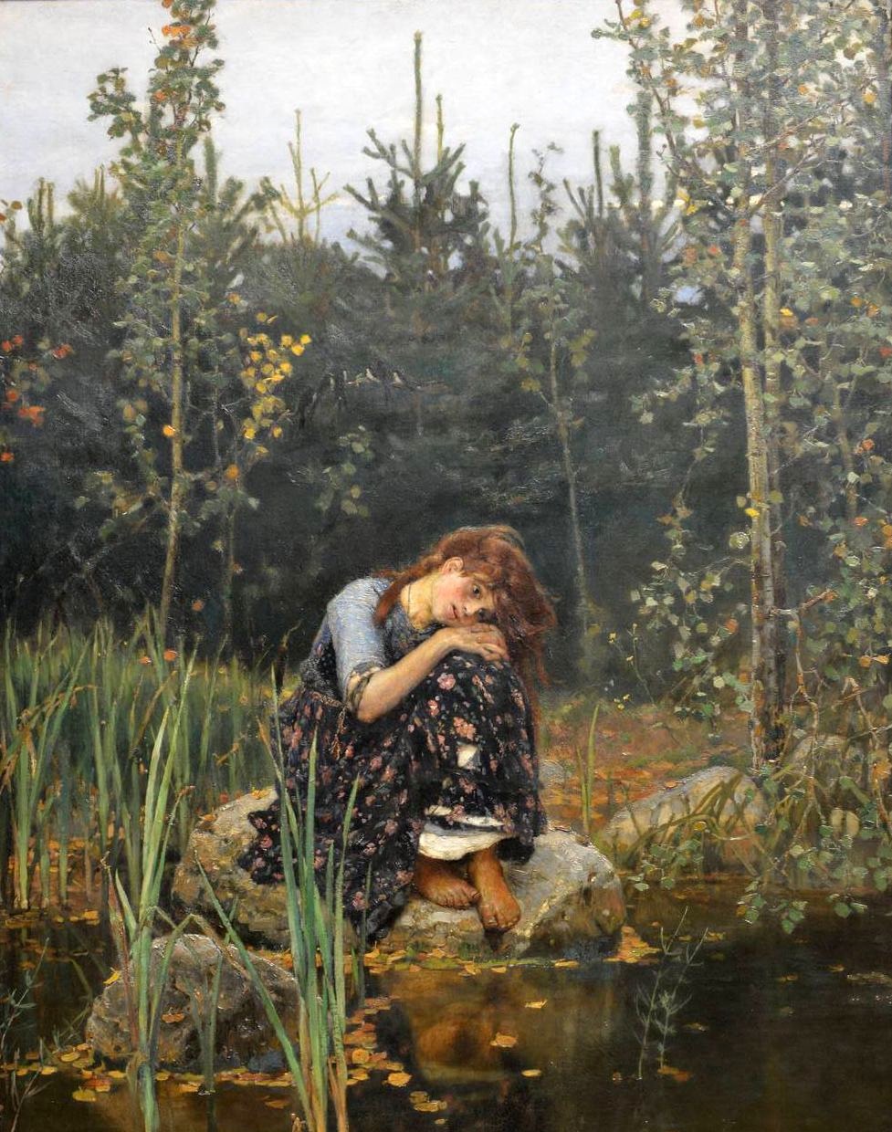 特列恰柯夫&俄罗斯特列恰柯夫美术馆藏品人物油画作品欣赏