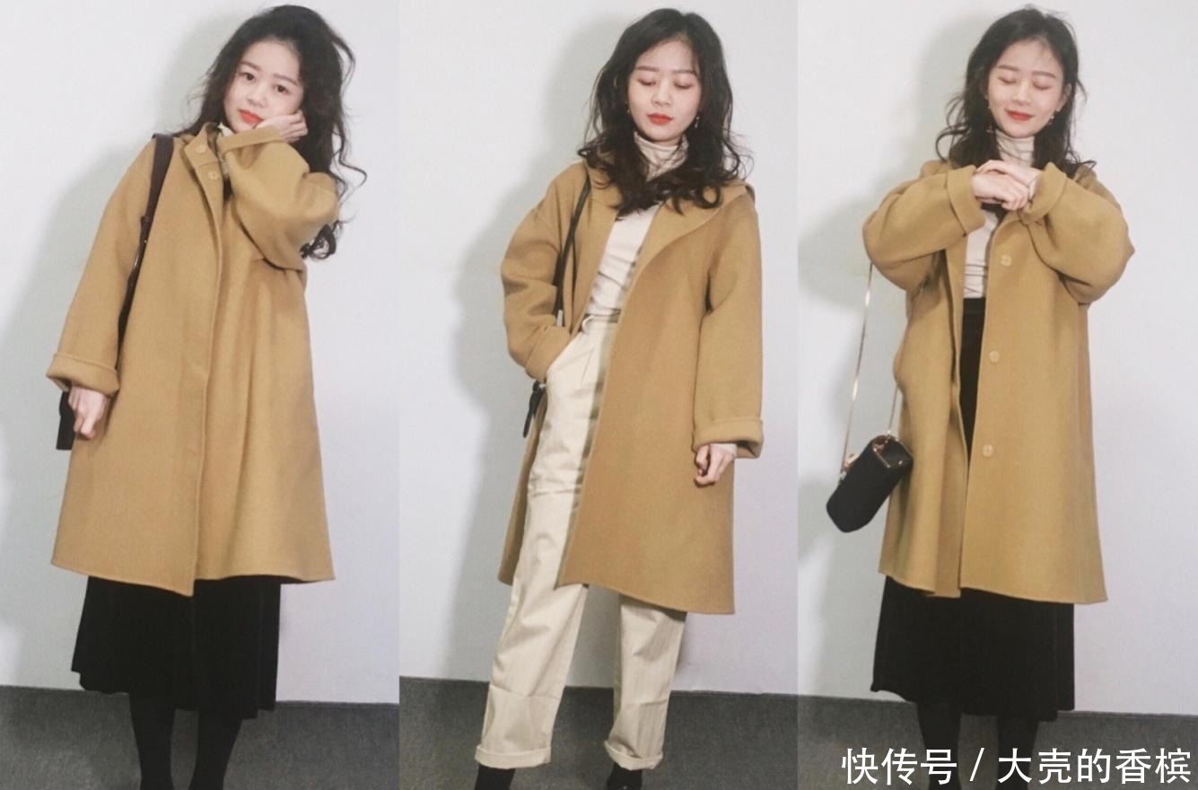 冬季|小个子冬季搭配,大衣才是首选,保暖显瘦兼备!