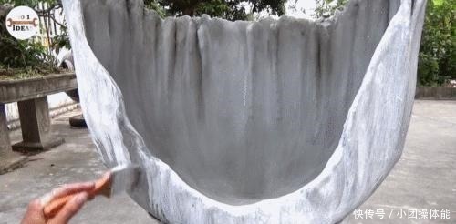 鱼池|这个人挺聪明,用轮胎和桌布改造成精美鱼池,为啥我就想不到!