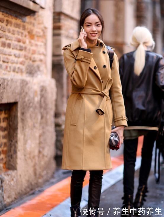 时尚达人 大衣不露脚踝,一样穿出高级感!时尚达人亲自示范,时髦又保暖!