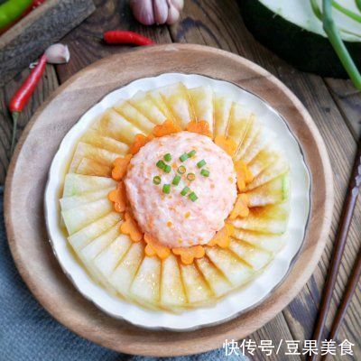 味达美臻品料酒|虾滑蒸冬瓜蒸一蒸美味健康还减脂#我为奥运出食力#