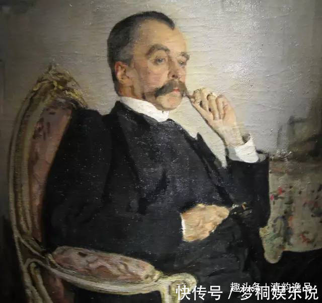 肖像画家！俄罗斯杰出的肖像画家，列宾的学生谢洛夫，油画作品欣赏