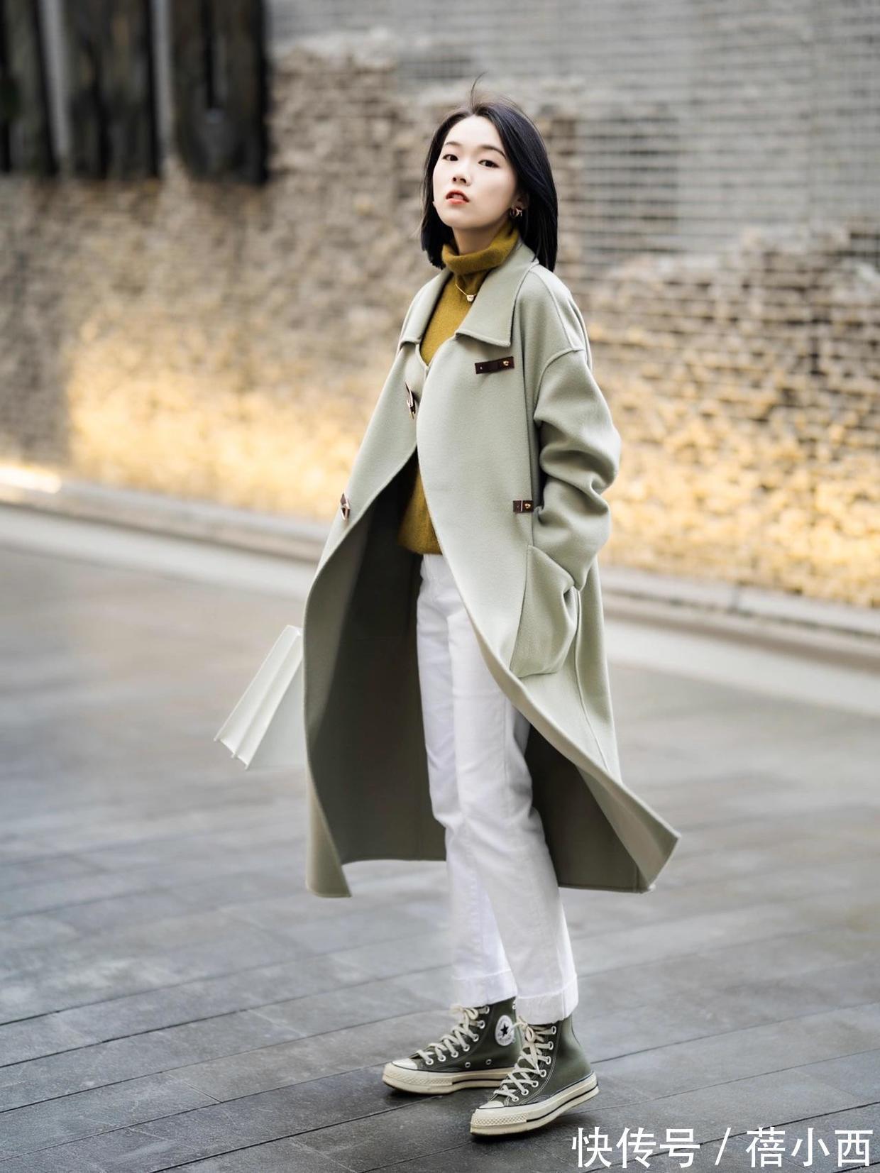 廓形 有魅力的女人,衣橱里一定有这些大衣,搭配裤子、半身裙特别优雅