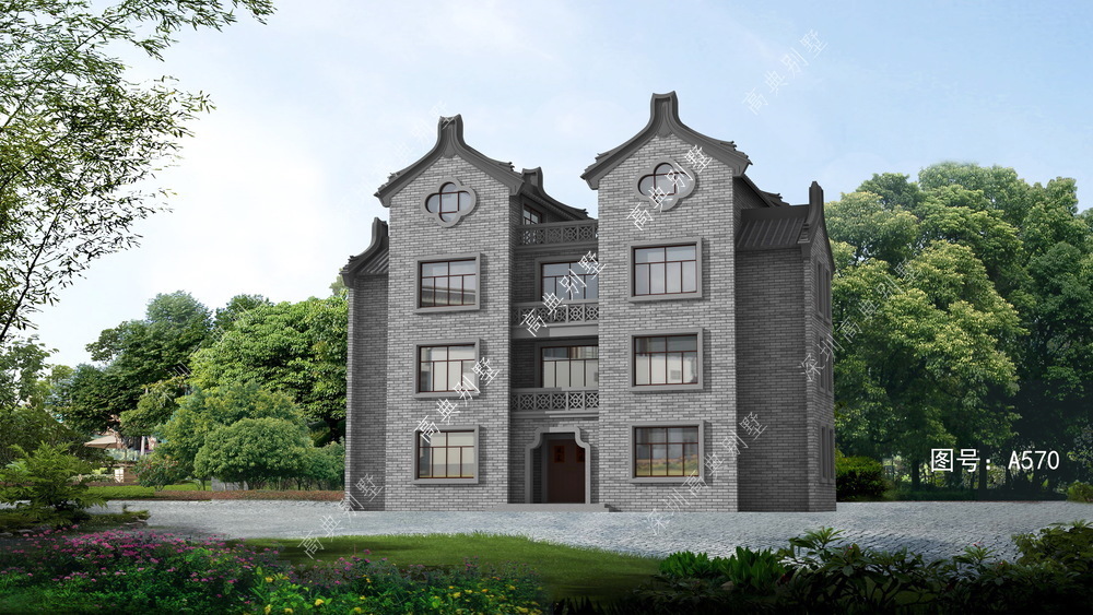 别墅|这款中式别墅设计,是梦想中的理想住宅,有计划建房子的赶紧收藏