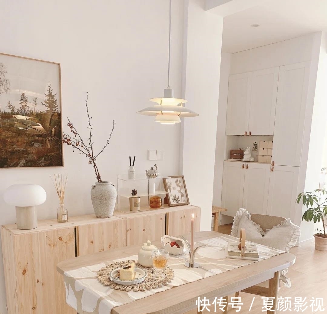 豪宅|这位主妇太有远见了，把餐厅、厨房打通，小户型装出了“豪宅范”