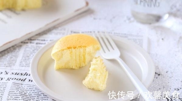 教程|一款低脂蛋糕教程，不用油口感更细腻，午茶早餐的首选