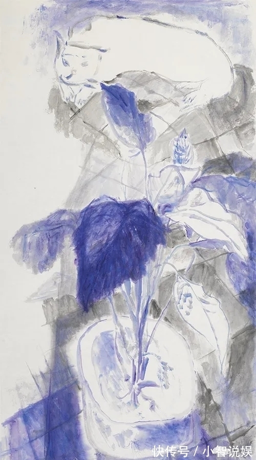 刘芳&当代国画|花非花墨非墨,刘芳的水墨花卉