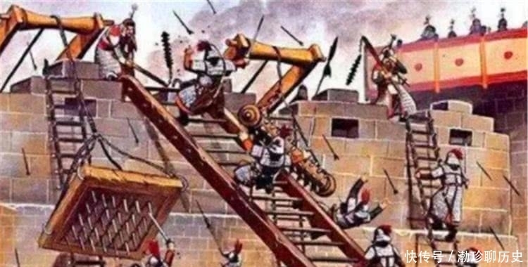 攻打|古代攻打城池时,为何总有士兵愿意第一个爬上云梯?