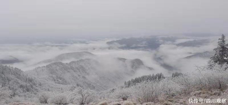 西岭雪山节后首场春雪上线