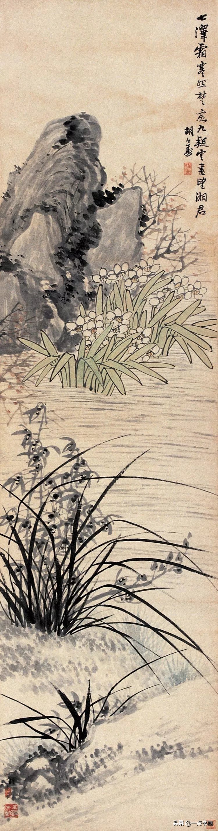 清健!晚清画家 胡公寿:集诸家之妙,山水花卉自成一体