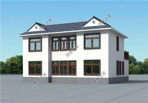 户型|120平米左右农村小四合院设计,韵味十足,领略中式建筑的美