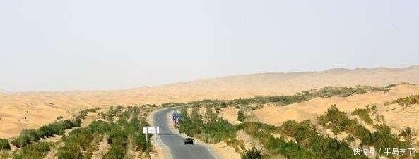 塔里木沙漠|中国沙漠里的一条公路，每四公里有一口水井