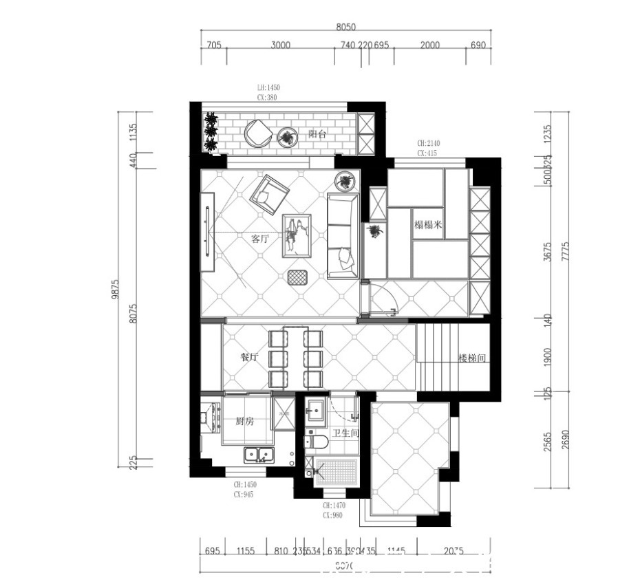 天琅|大连龙湖天琅户型解析——中叠120㎡
