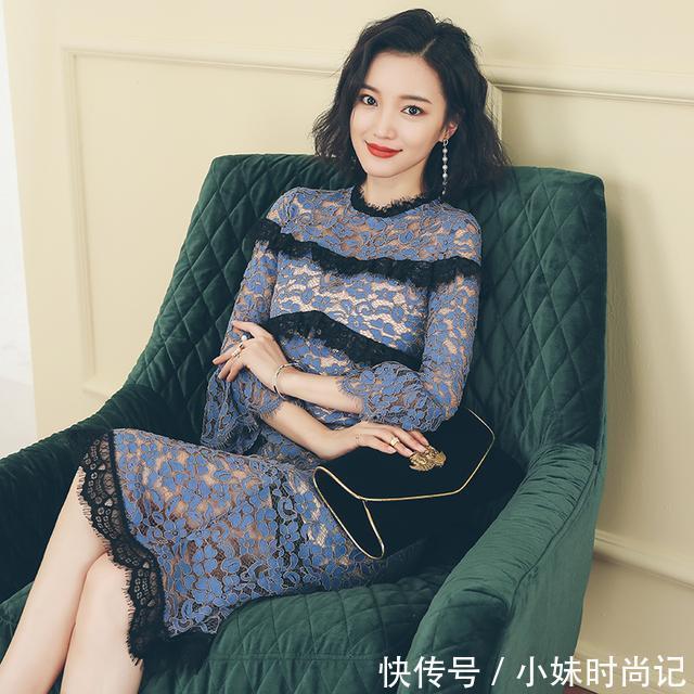 上身 浓浓的法式优雅范的一条裙子,却是优雅女人的最爱