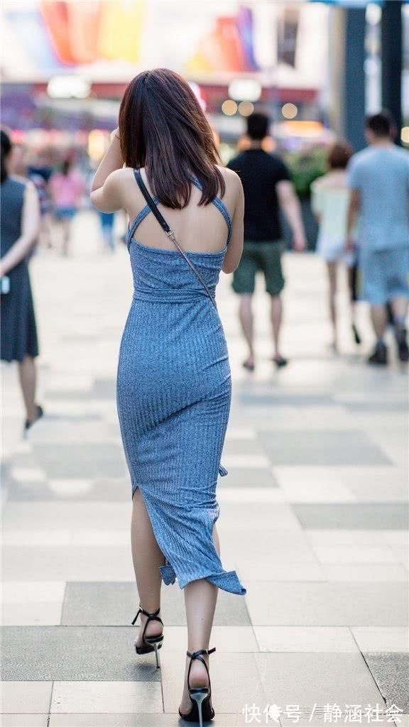 穿搭 高瘦的身材,穿包臀长裙易翻车,小姐姐穿成“竹筒”了