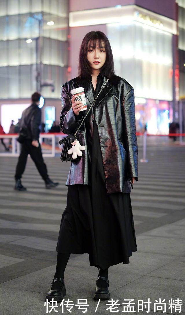 一身黑怎么搭配更时髦? 注意细节表现和层次感, 时髦好看又精致
