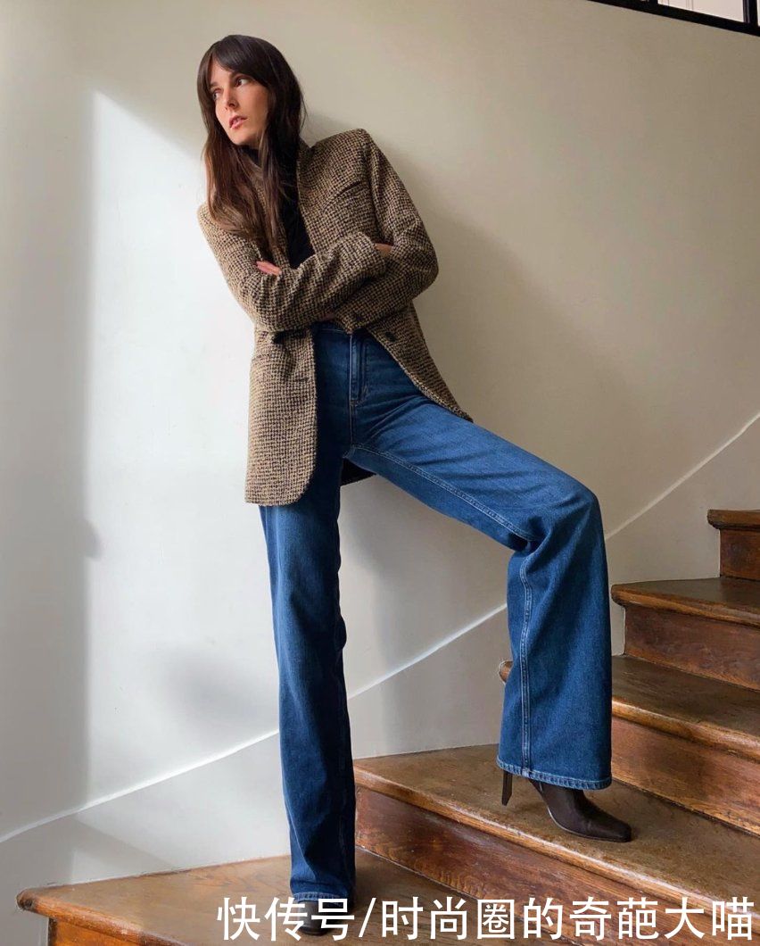 这些牛仔裤塑形效果强，梨型身材穿出修长美感，一米五秒变高个