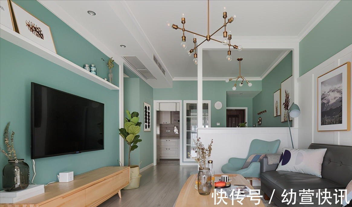 餐柜|80平简约风二居室，让家里的每一个功能呈现出艺术性