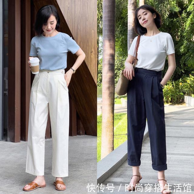 tips|衣服在配不在“多”,这2个小技巧和3种搭配示范,简单实用又好看