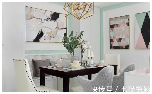 小空间|125㎡清新美式风，简单干净，素雅大气，超赞的设计！