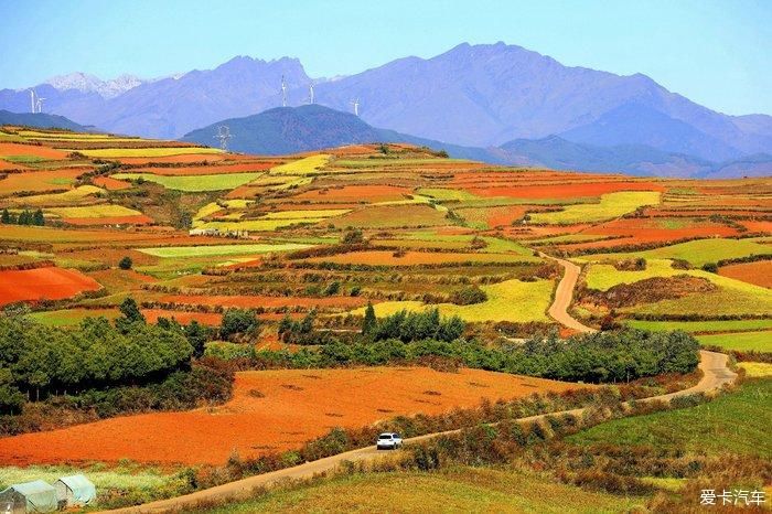 醉美东川红土地……大地调色板