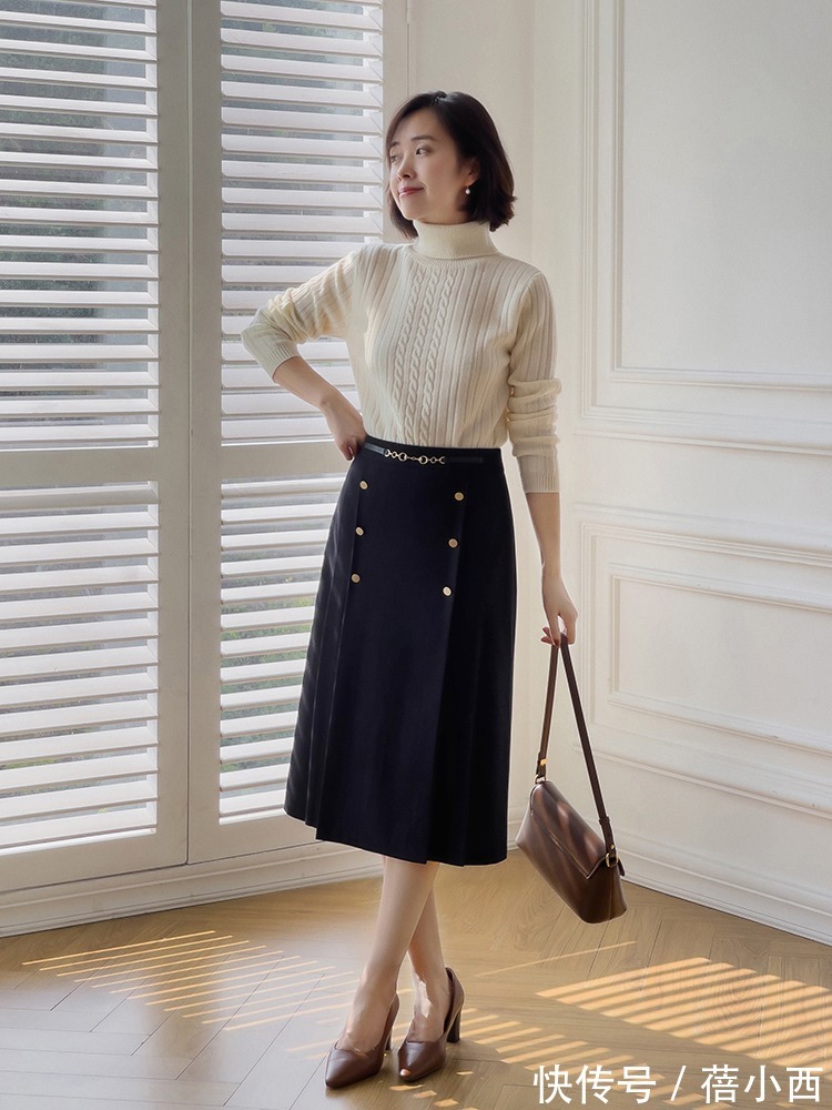 粗跟靴|鞋子选对不选贵,这3双:粗跟靴、乐福鞋、尖头鞋,配大衣很时髦